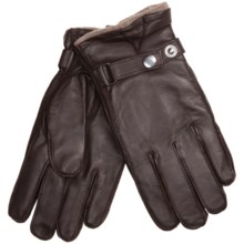 60%OFF メンズカジュアル手袋 プレミアムシープスキンレザーグローブ - カシミアライニング（男性用） Premium Sheepskin Leather Gloves - Cashmere Lining (For Men)画像